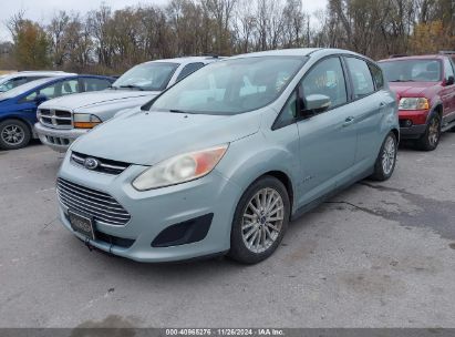 2013 FORD C-MAX HYBRID SE Light Blue  Hybrid 1FADP5AU1DL548661 photo #3