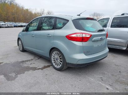 2013 FORD C-MAX HYBRID SE Light Blue  Hybrid 1FADP5AU1DL548661 photo #4