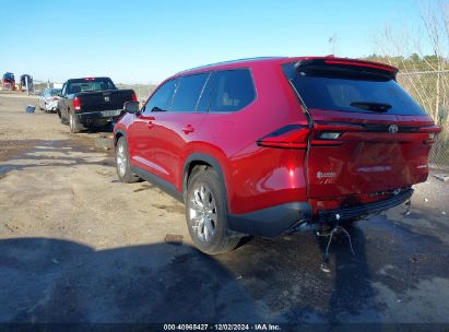 2024 TOYOTA GRAND HIGHLANDER LIMITED Maroon  Gasoline 5TDAAAA5XRS007274 photo #4