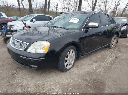 2007 FORD FIVE HUNDRED LIMITED Black  Gasoline 1FAHP25187G156578 photo #3