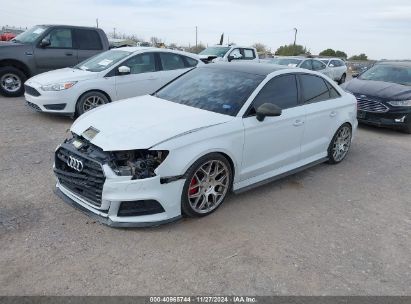 2017 AUDI S3 2.0T PREMIUM PLUS White  Gasoline WAUB1GFF4H1069464 photo #3