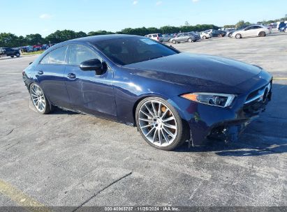 2019 MERCEDES-BENZ AMG CLS 53 S 4MATIC Blue  gas WDD2J6BBXKA028110 photo #1