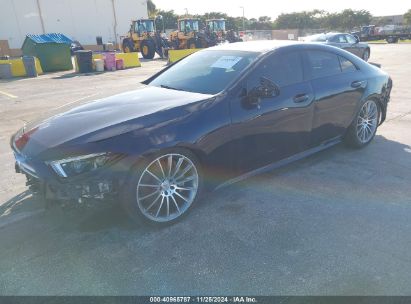 2019 MERCEDES-BENZ AMG CLS 53 S 4MATIC Blue  gas WDD2J6BBXKA028110 photo #3