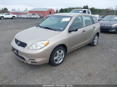 2003 TOYOTA MATRIX STANDARD Gold  Gasoline 2T1KR32E23C008118 photo #3