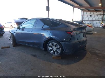 2023 TESLA MODEL Y AWD/LONG RANGE DUAL MOTOR ALL-WHEEL DRIVE Gray  Electric 7SAYGDEE7PF628341 photo #4