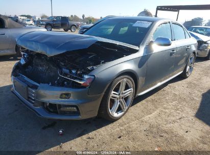 2013 AUDI S4 3.0T PREMIUM PLUS Gray  Gasoline WAUKGAFL5DA101642 photo #3