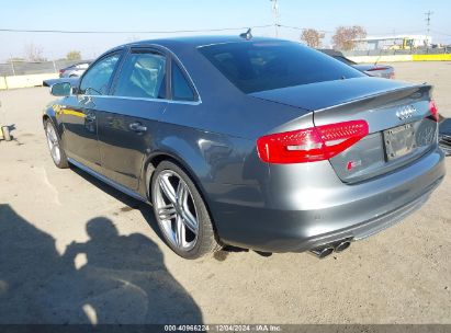 2013 AUDI S4 3.0T PREMIUM PLUS Gray  Gasoline WAUKGAFL5DA101642 photo #4