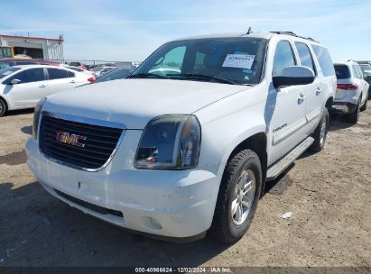 2007 GMC YUKON XL 1500 SLT White  Flexible Fuel 1GKFK16397R186188 photo #3