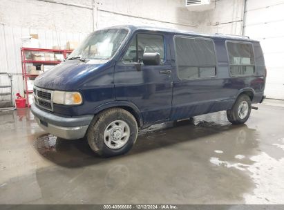 1994 DODGE RAM VAN B250 Blue  Gasoline 2B6HB21Y4RK111390 photo #3