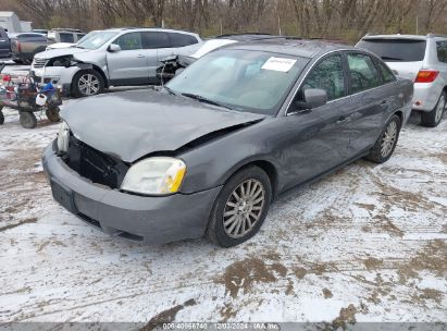 2005 MERCURY MONTEGO PREMIER Gray  Gasoline 1MEFM421X5G604440 photo #3