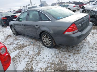 2005 MERCURY MONTEGO PREMIER Gray  Gasoline 1MEFM421X5G604440 photo #4