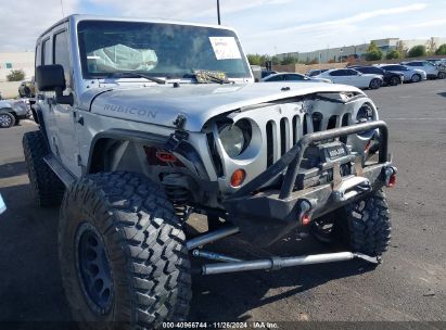 2011 JEEP WRANGLER UNLIMITED RUBICON Silver  Gasoline 1J4BA6H14BL505718 photo #1