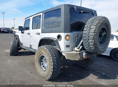 2011 JEEP WRANGLER UNLIMITED RUBICON Silver  Gasoline 1J4BA6H14BL505718 photo #4