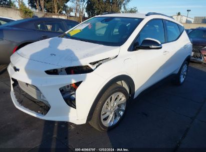 2023 CHEVROLET BOLT EUV FWD LT White  Electric 1G1FY6S04P4190495 photo #3