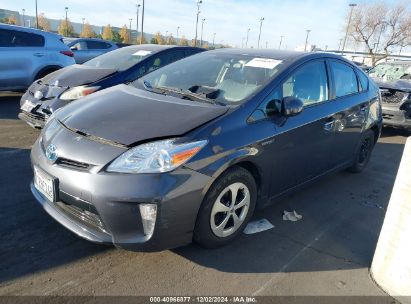 2015 TOYOTA PRIUS Gray  Hybrid JTDKN3DU6F1997467 photo #3