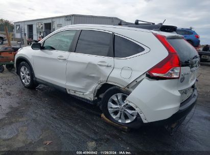 2013 HONDA CR-V EX-L White  Gasoline 5J6RM4H72DL050398 photo #4