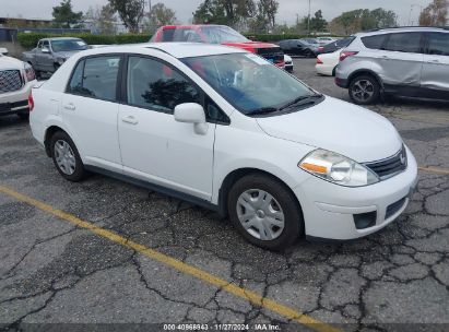 2011 NISSAN VERSA 1.8S White  Gasoline 3N1BC1AP3BL392613 photo #1