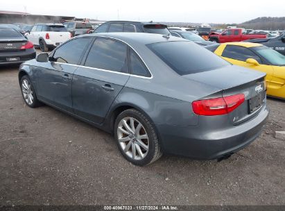 2013 AUDI A4 2.0T PREMIUM Gray  Flexible Fuel WAUEFAFL6DA057358 photo #4