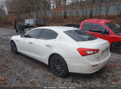 2015 MASERATI GHIBLI S Q4 White  Gasoline ZAM57RTA6F1129935 photo #4