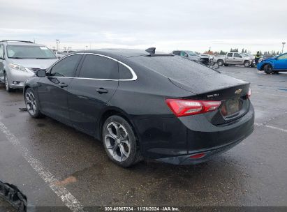 2021 CHEVROLET MALIBU FWD LT Black  Gasoline 1G1ZD5ST8MF005703 photo #4