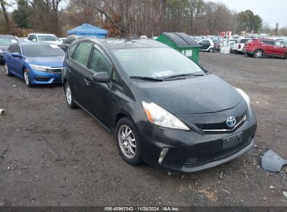 2014 TOYOTA PRIUS V TWO Black  Hybrid JTDZN3EU9E3326262 photo #1