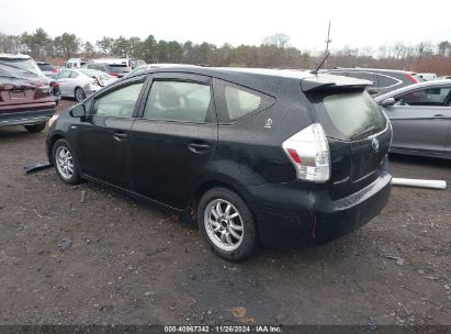 2014 TOYOTA PRIUS V TWO Black  Hybrid JTDZN3EU9E3326262 photo #4