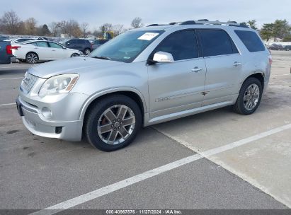 2011 GMC ACADIA DENALI Silver  Gasoline 1GKKVTED2BJ228798 photo #3