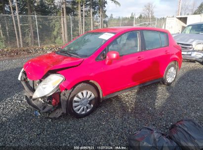 2009 NISSAN VERSA 1.8S Red  Gasoline 3N1BC13E79L448042 photo #3