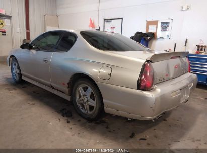 2005 CHEVROLET MONTE CARLO SUPERCHARGED SS Silver  Gasoline 2G1WZ151759189503 photo #4