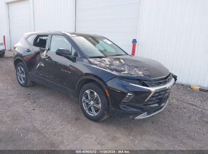 2023 CHEVROLET BLAZER AWD 2LT Black  Gasoline 3GNKBHR40PS180226 photo #1