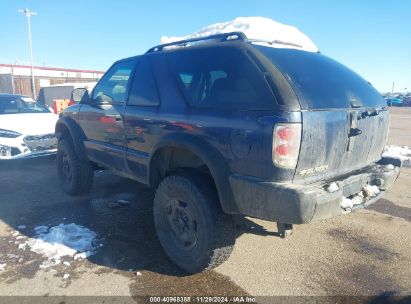 1998 CHEVROLET BLAZER LS Blue  Gasoline 1GNCT18W6WK259485 photo #4