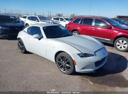 2018 MAZDA MX-5 MIATA RF GRAND TOURING White  Gasoline JM1NDAM74J0206091 photo #1