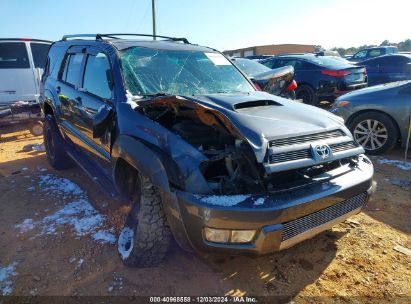 2003 TOYOTA 4RUNNER SR5 SPORT V8 Gray  Gasoline JTEZT14R630013512 photo #1