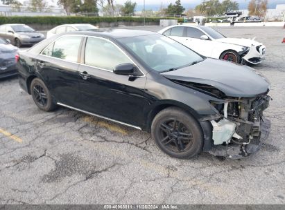 2012 TOYOTA CAMRY LE Black  Gasoline 4T4BF1FK1CR229369 photo #1