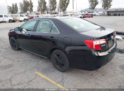 2012 TOYOTA CAMRY LE Black  Gasoline 4T4BF1FK1CR229369 photo #4