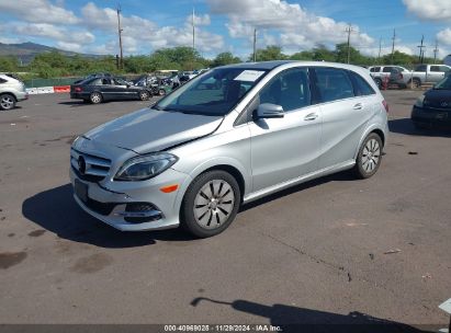 2017 MERCEDES-BENZ B 250E Silver  Electric WDDVP9AB4HJ014887 photo #3