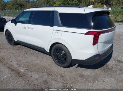 2025 KIA CARNIVAL MPV SX White  Gasoline KNDNE5K32S6479789 photo #4