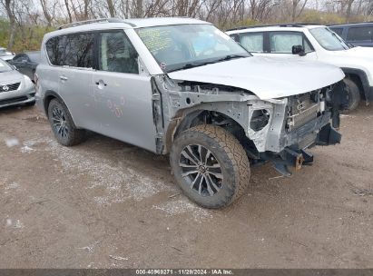 2020 NISSAN ARMADA SL 4WD Silver  Gasoline JN8AY2NC0LX518539 photo #1