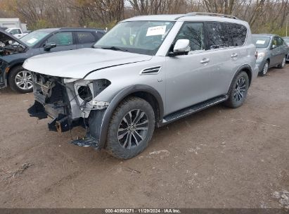 2020 NISSAN ARMADA SL 4WD Silver  Gasoline JN8AY2NC0LX518539 photo #3