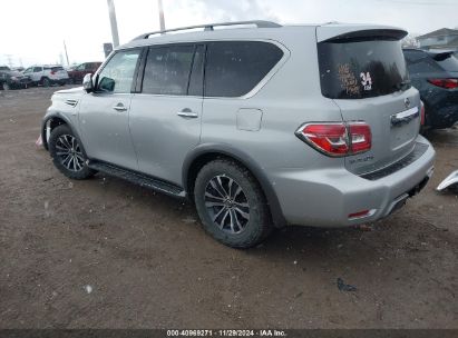 2020 NISSAN ARMADA SL 4WD Silver  Gasoline JN8AY2NC0LX518539 photo #4