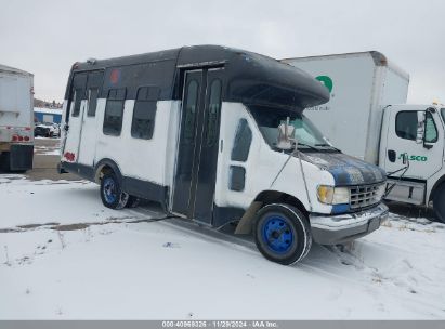 1995 FORD ECONOLINE E350 CUTAWAY VAN White  Gasoline 1FDKE30H0SHC08638 photo #1