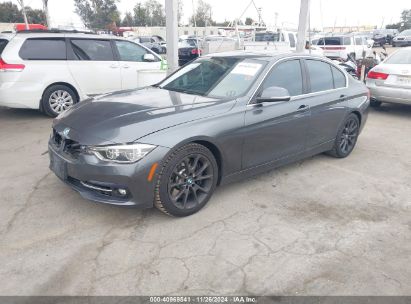 2016 BMW 340I Gray  Gasoline WBA8B3G54GNT91809 photo #3