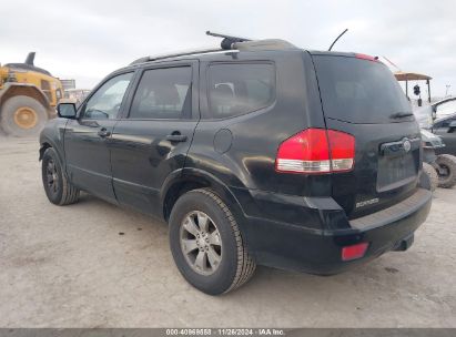 2009 KIA BORREGO EX V6 Black  Gasoline KNDJJ741595040037 photo #4