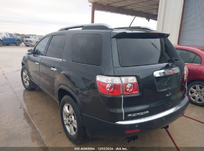 2007 GMC ACADIA SLT-1 Black  Gasoline 1GKEV33777J154716 photo #4