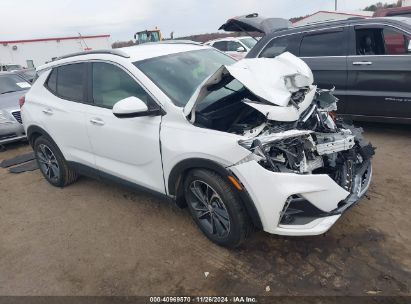 2022 BUICK ENCORE GX FWD SELECT White  Gasoline KL4MMDS29NB140209 photo #1