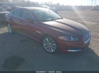 2013 JAGUAR XF V6 SC Maroon  Gasoline SAJWA0E78D8S93751 photo #1