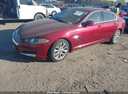 2013 JAGUAR XF V6 SC Maroon  Gasoline SAJWA0E78D8S93751 photo #3