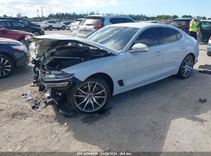 2023 GENESIS G70 3.3T RWD Gray  Gasoline KMTG54TE7PU106397 photo #3