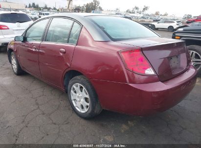 2003 SATURN ION 2 Burgundy  Gasoline 1G8AJ52F43Z110060 photo #4