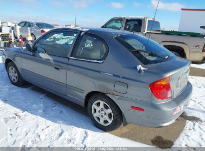 2004 HYUNDAI ACCENT GL/GT Gray  Gasoline KMHCG35C54U285477 photo #4